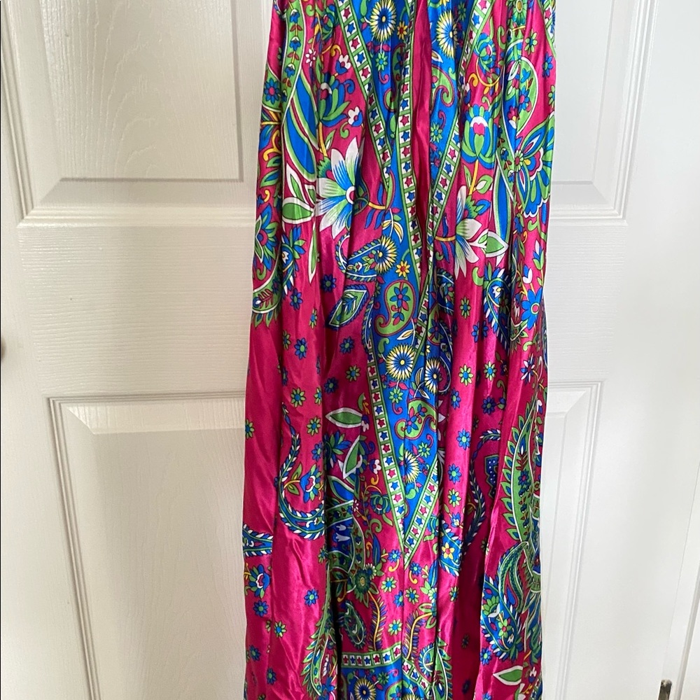 Vibrant Multicolor Maxi Dress - Picture 9 of 10